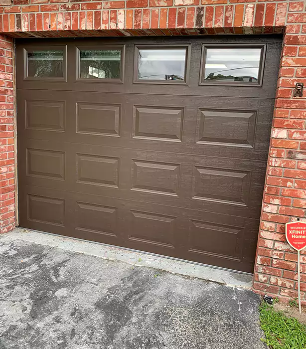 Wood Roll Up Garage Doors Plantation