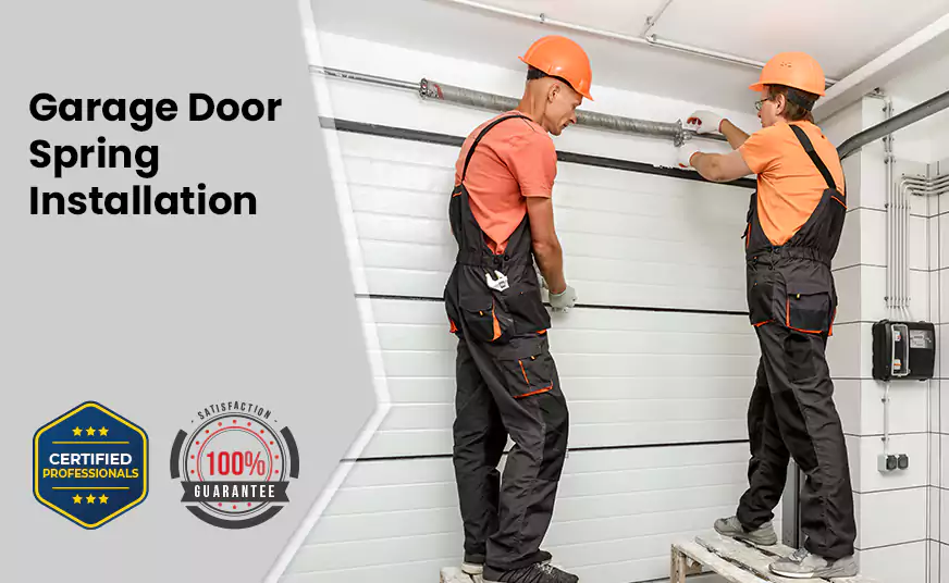 Garage Door Spring Installation in Plantation, FL