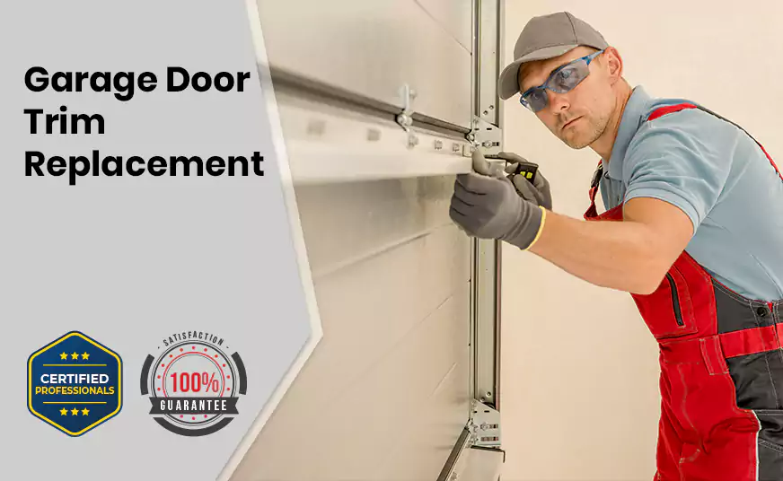 Garage Door Trim Replacement in Plantation, FL