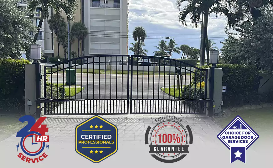 Electric Driveway Gate Repair in Plantation, FL
