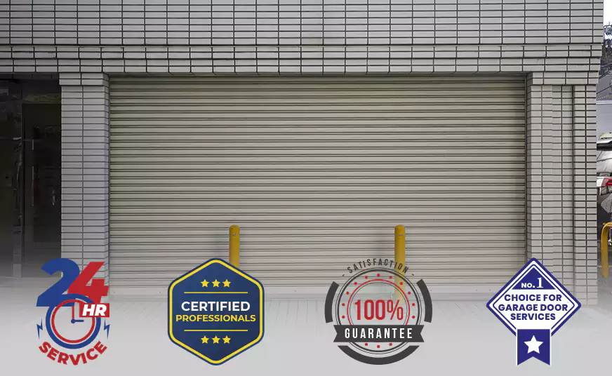 New Amarr Automatic Roll Up Garage Doors Installation in Plantation, FL