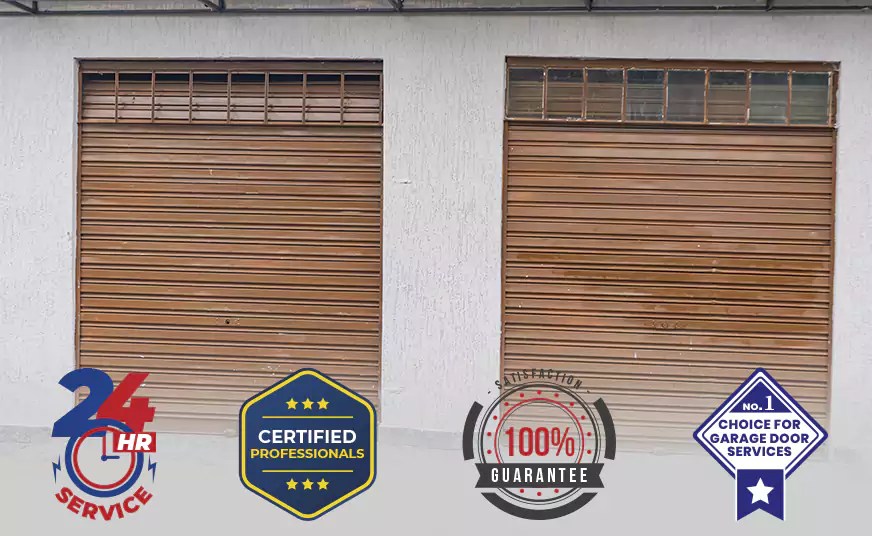 Residential Wood Roll Up Garage Doors in Plantation, FL