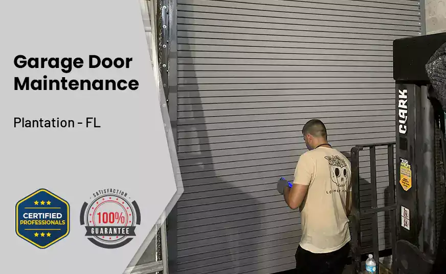 Garage Door Maintenance Plantation - FL 