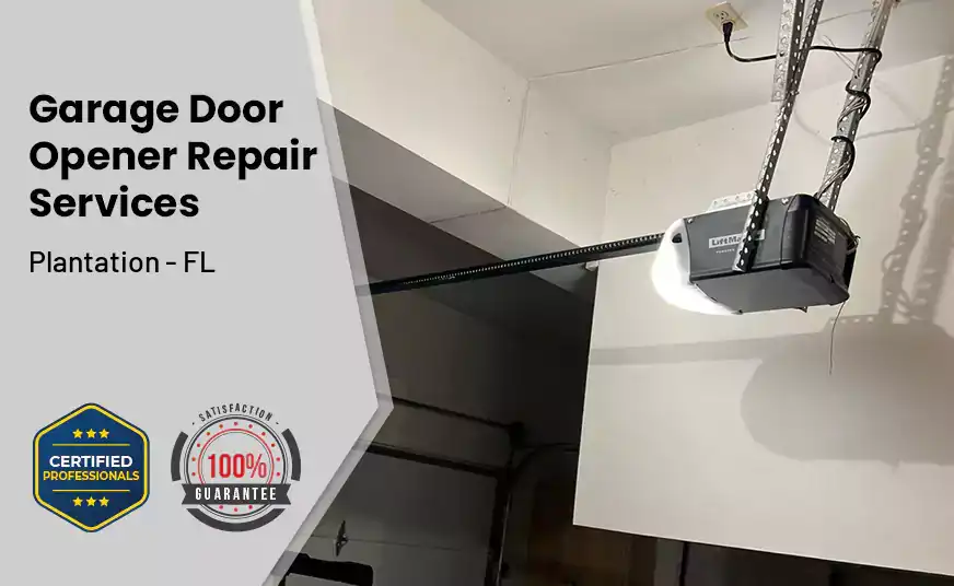 Garage Door Opener Repair Services Plantation - FL 