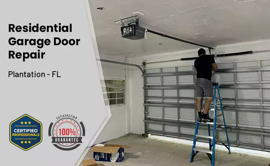 Residential Garage Door Repair Plantation - FL 