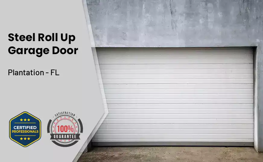 steel roll up garage door Plantation - FL 